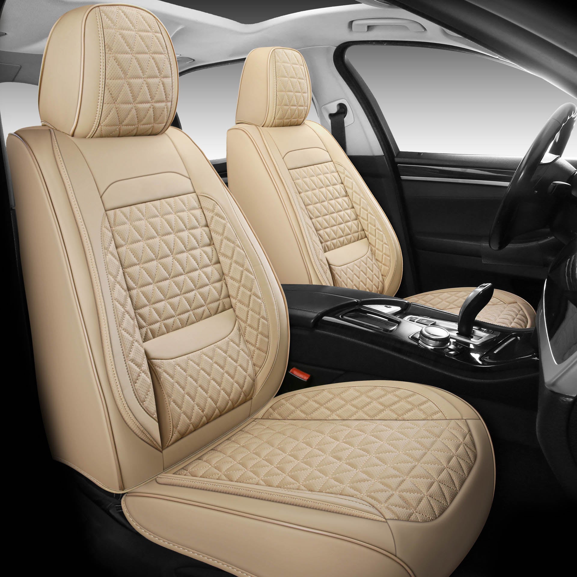 Beige Comfort Seat Cover