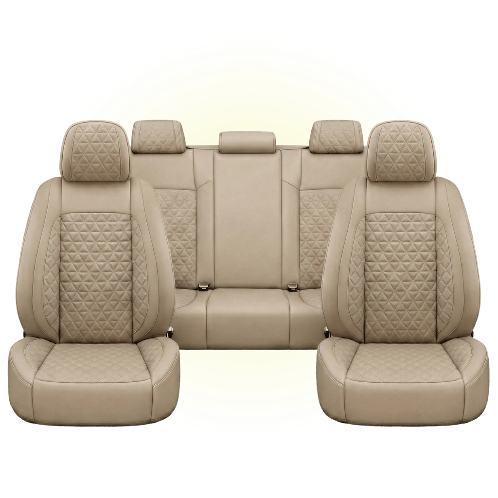 Beige Custom Seat Cover