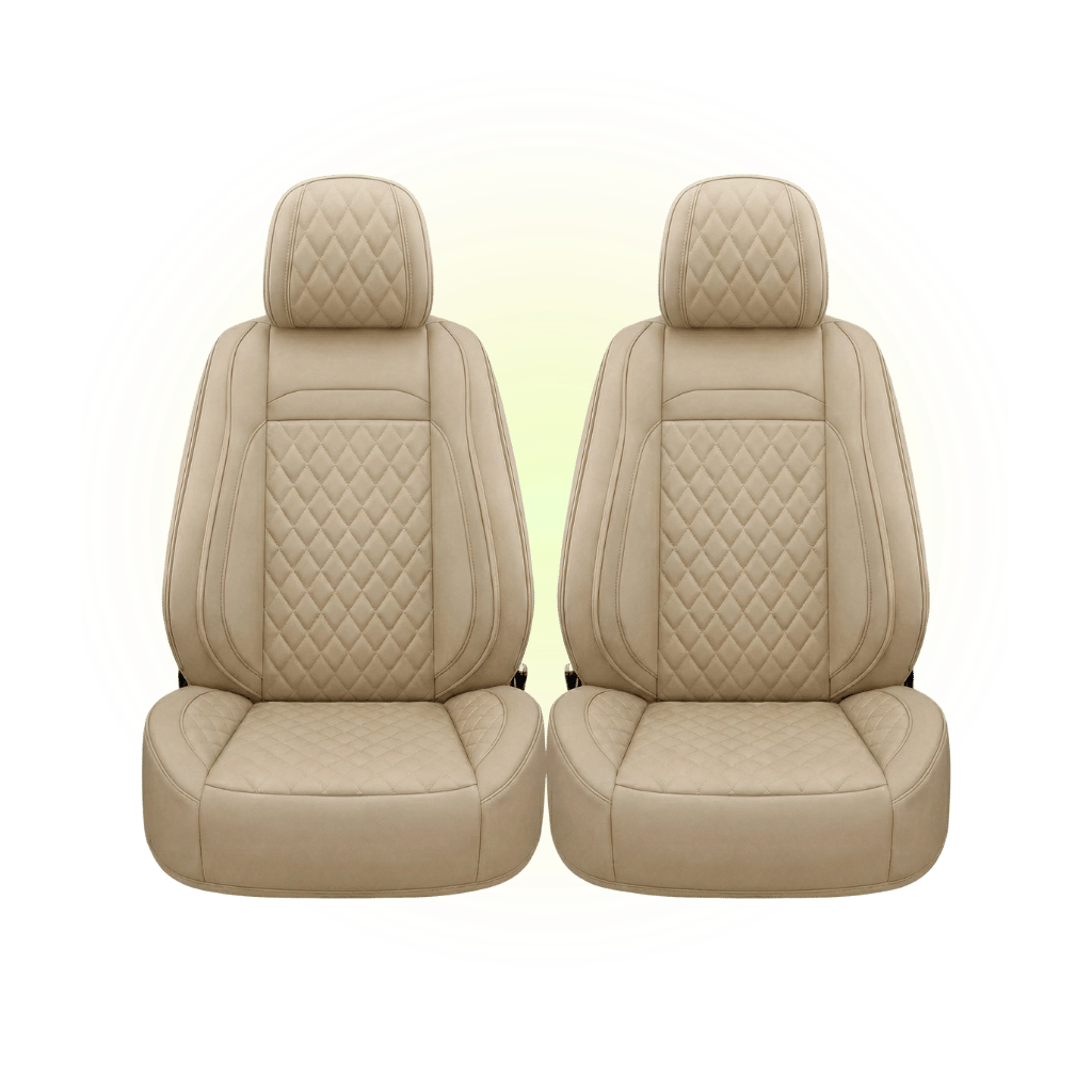 Beige Custom Seat Cover