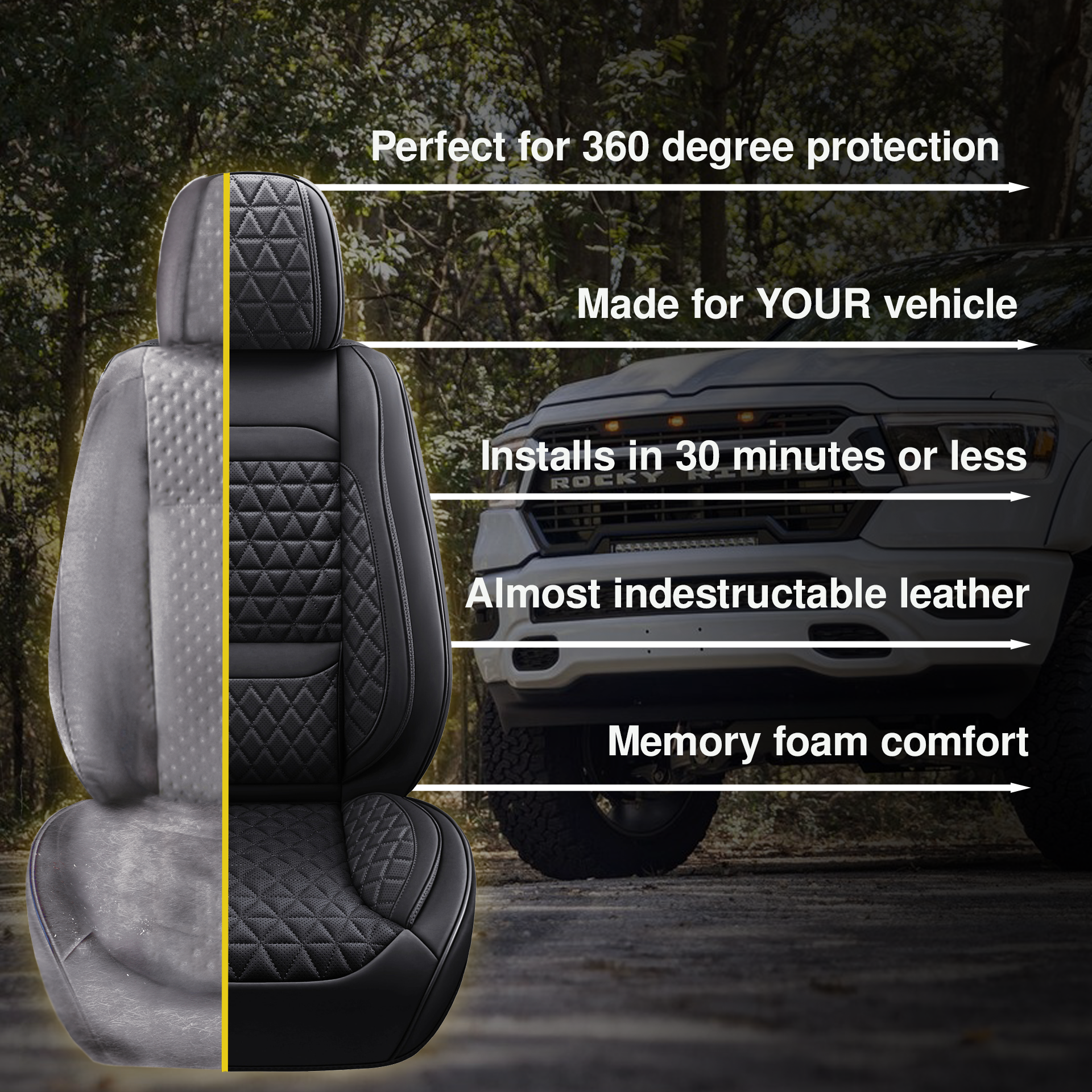 Full Coverage Custom Seat Covers