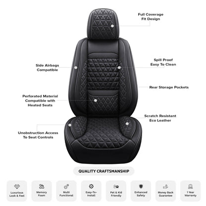 Supreme Gray Seat Cover