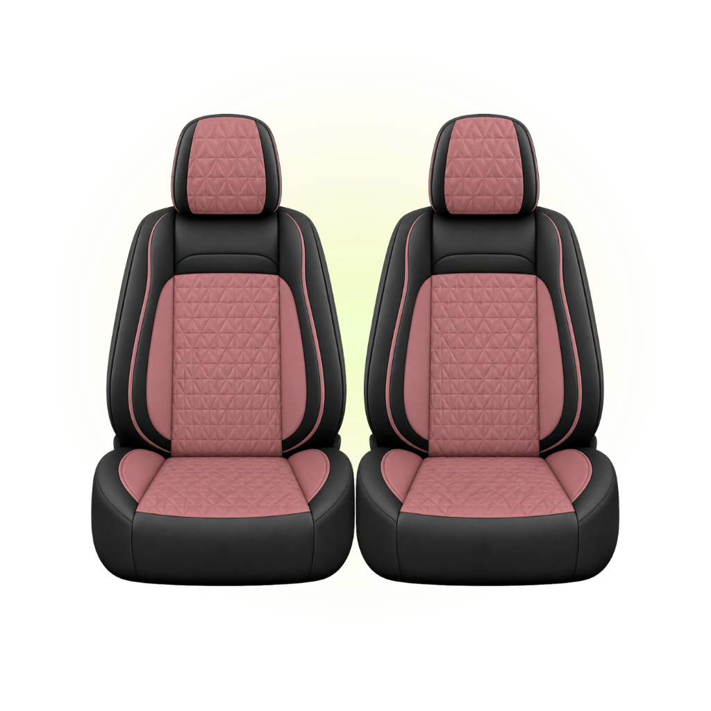 Black & Pink Custom Seat Cover
