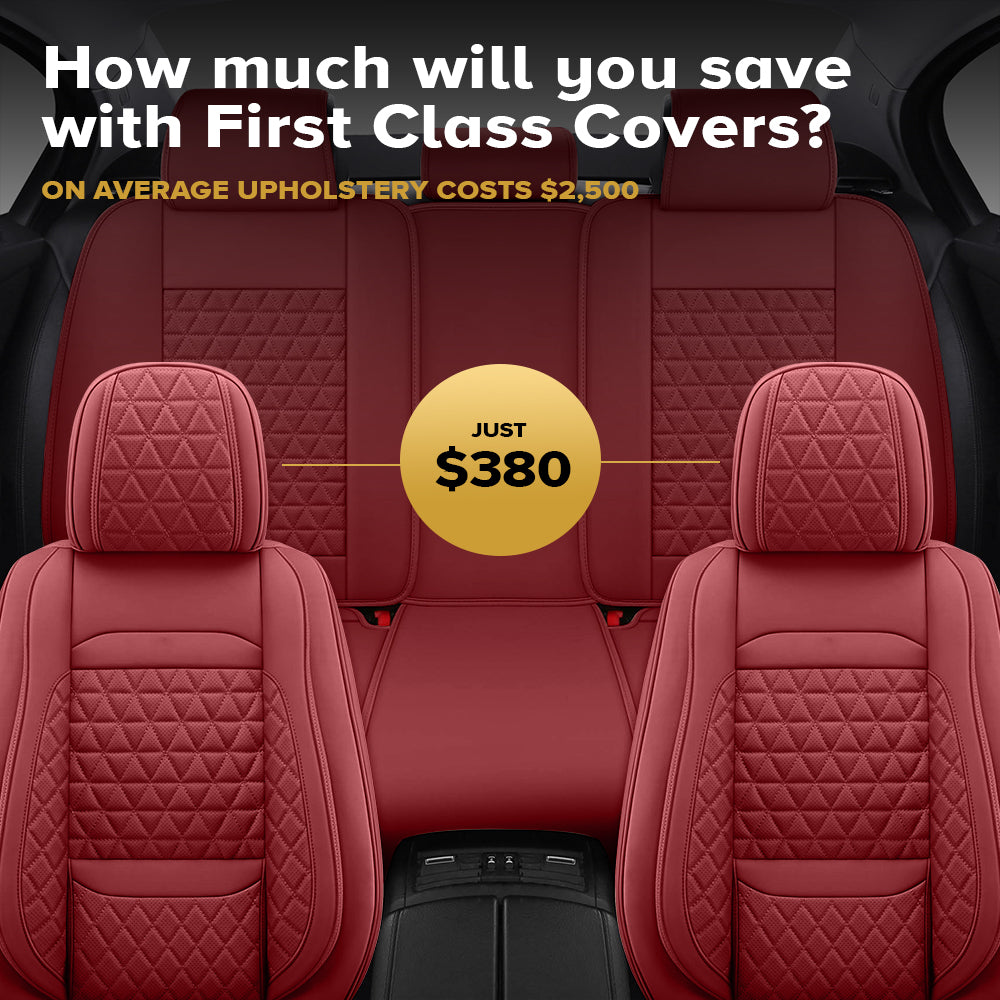 Wine Grandeur Seat Cover