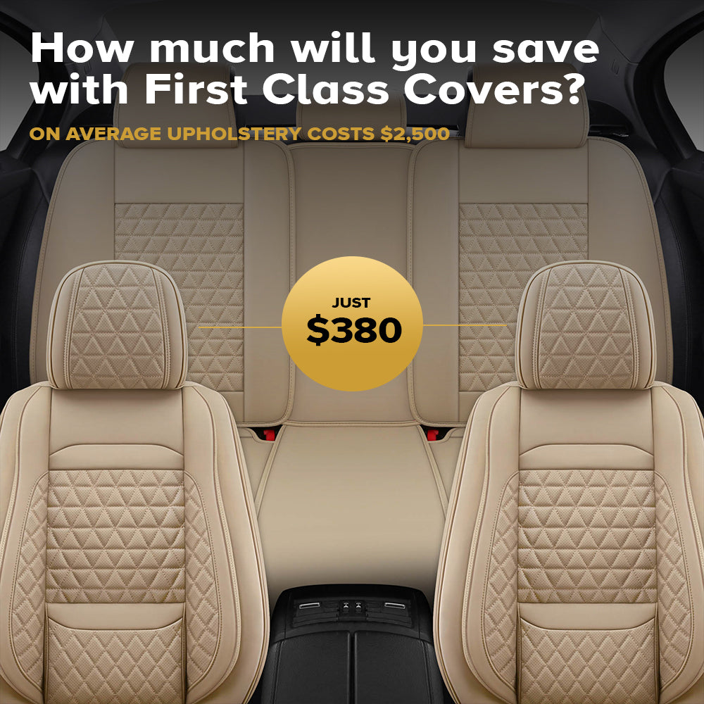 Beige Comfort Seat Cover