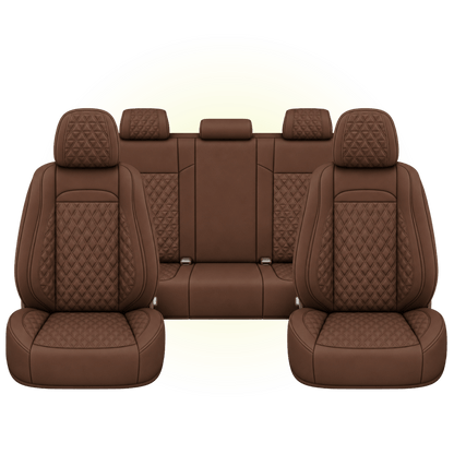 Dark Saddle Brown Custom Seat Cover