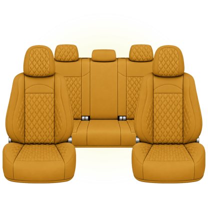 Golden Yellow Custom Seat Cover