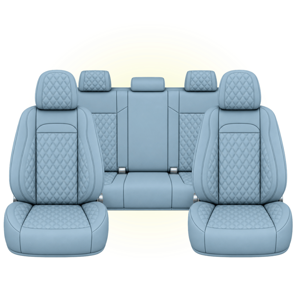 Sky Blue Custom Seat Cover
