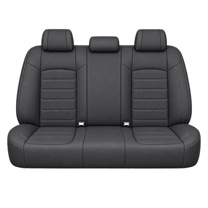 Charcoal Grey Basic custom seat covers, backs