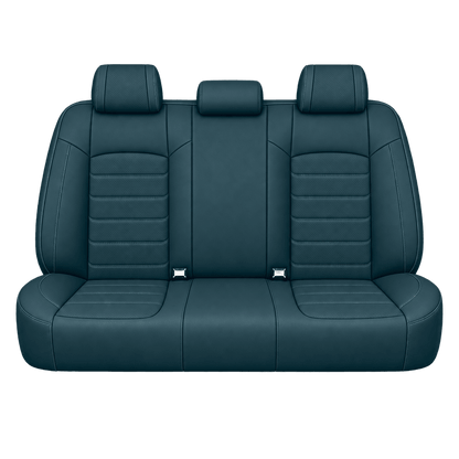Deep Teal Basic custom seat covers, backs