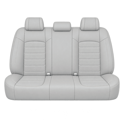 Light Grey Basic custom seat covers, backs