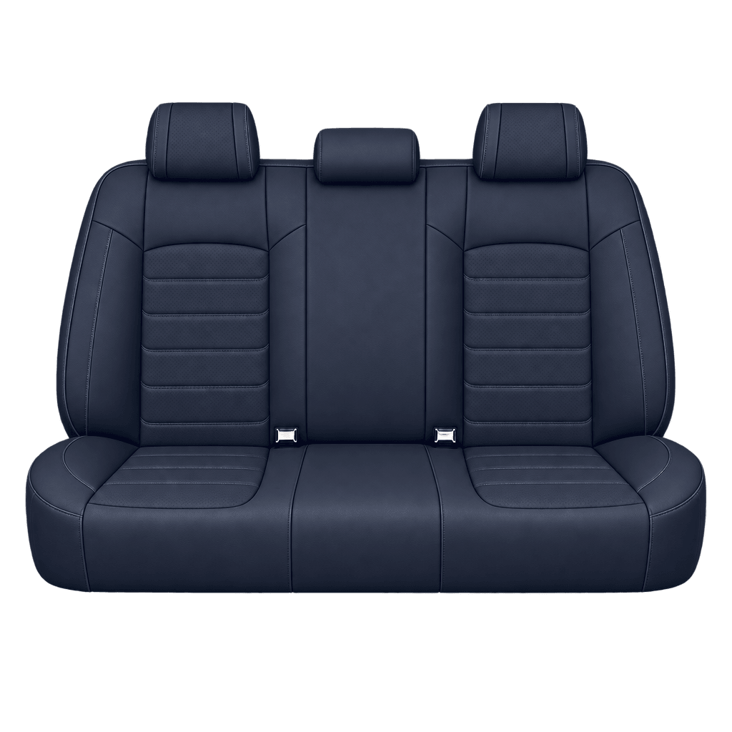 Midnight Blue Basic custom seat covers, backs