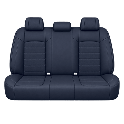 Midnight Blue Basic custom seat covers, backs