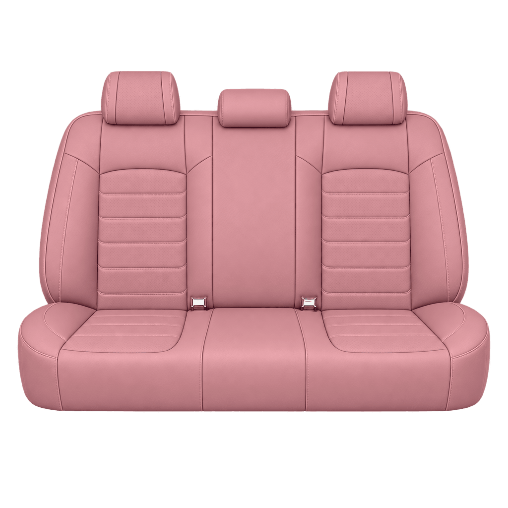Pink Basic custom seat covers, backs