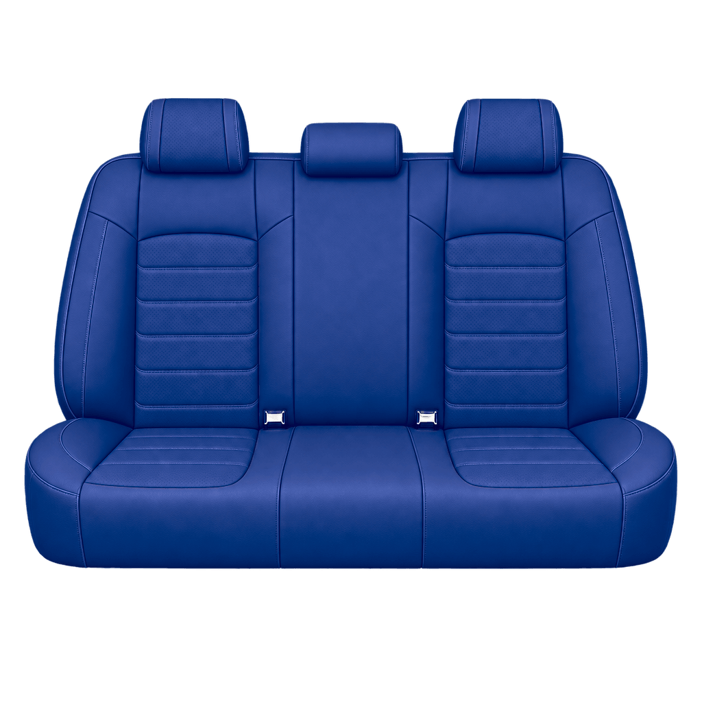 Royal Blue Basic custom seat covers, backs