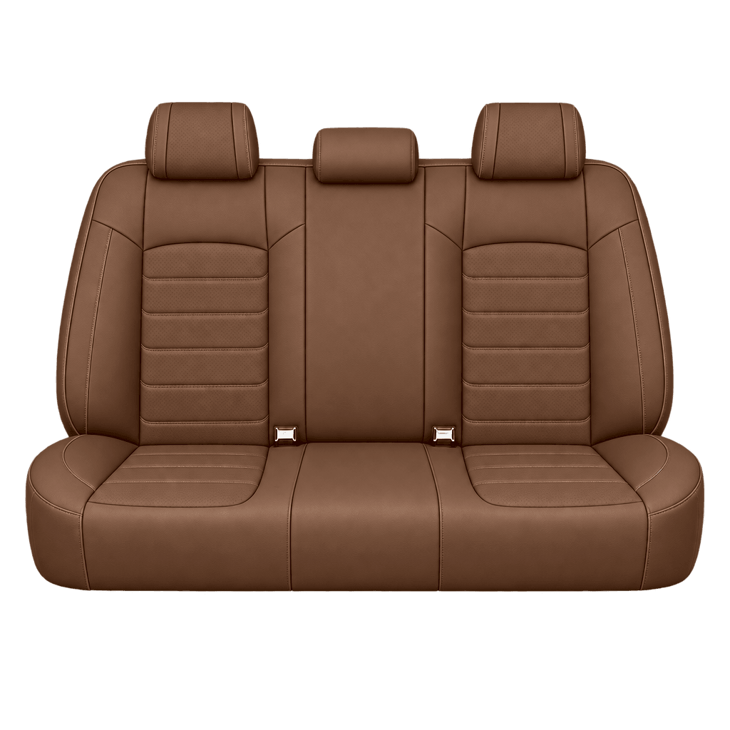 Saddle Brown Basic custom seat covers, backs
