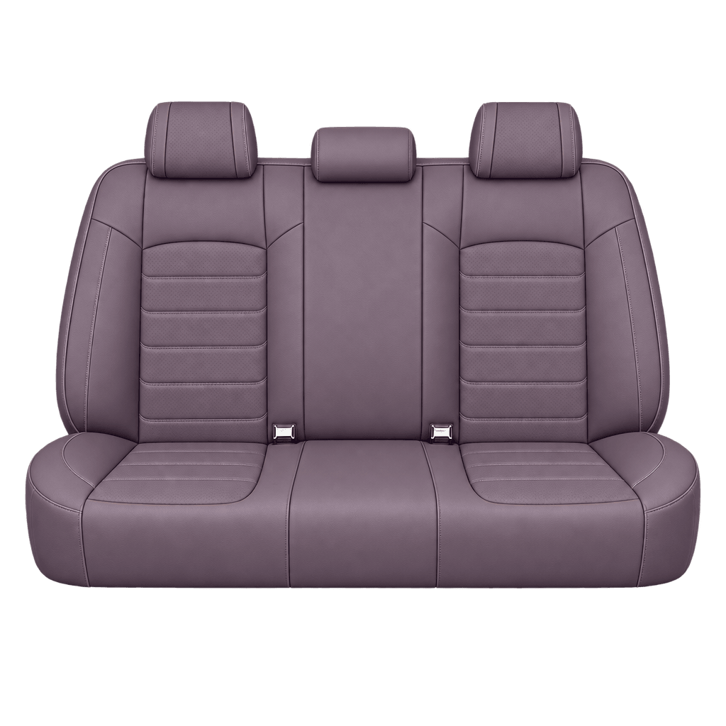 Soft Plum Basic custom seat covers, backs