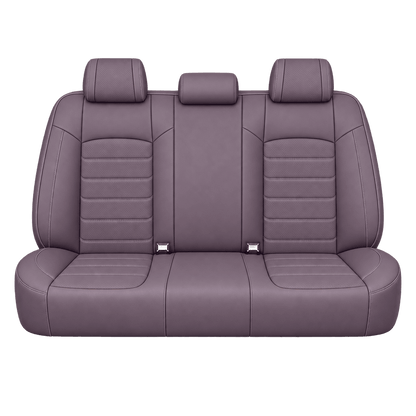 Soft Plum Basic custom seat covers, backs