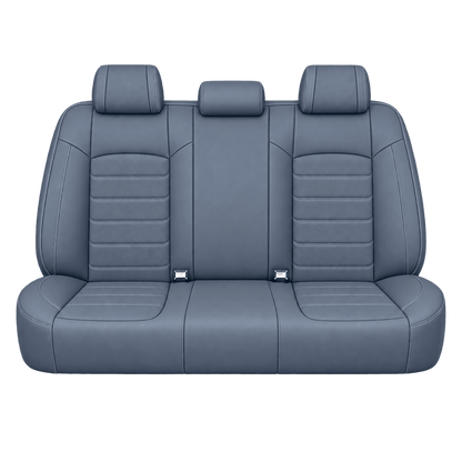 Steel Blue Basic custom seat covers, backs