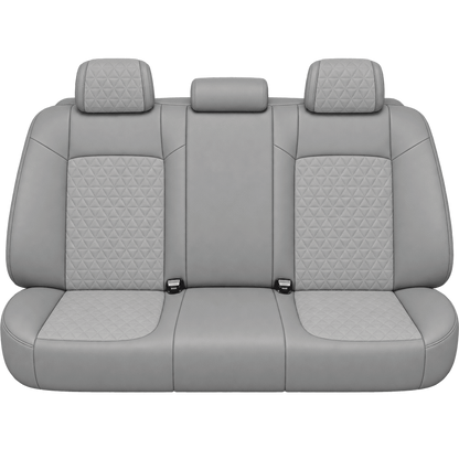 Mid Grey Diamond custom seat covers, backs