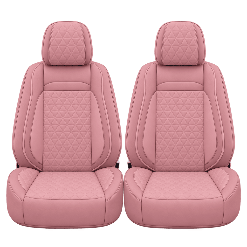 Pink Diamond custom seat covers, fronts